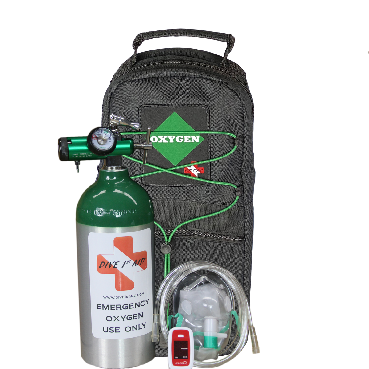 La Rescue O2 Go Oxygen Rescue Kit - Personal (Backpack) – Dive 1st Aid