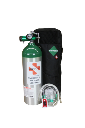 Oxygen Rescue Kit Large (Single Jumbo D) Backpack