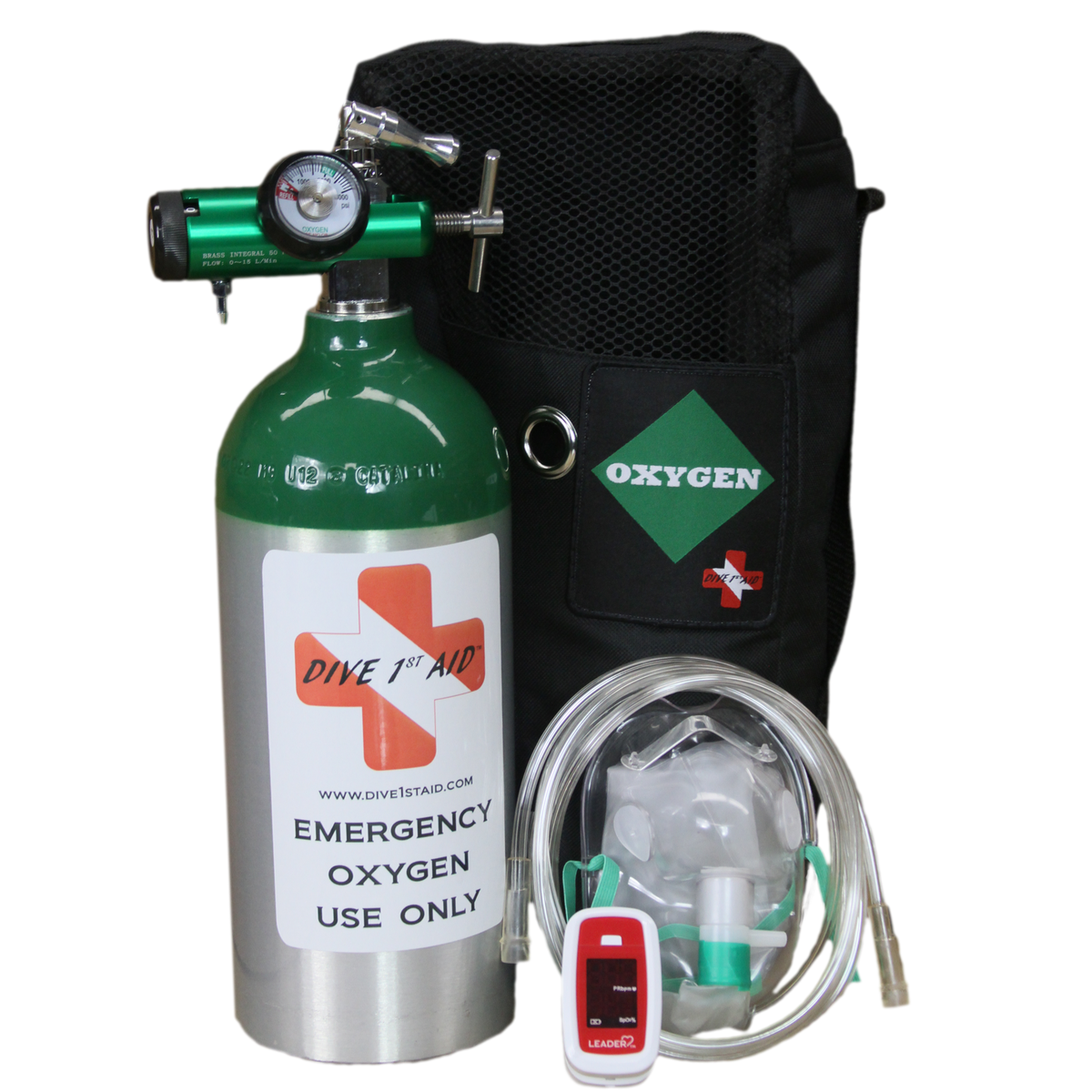 O2 Kit Sponsor Oxygen Rescue Kit - Personal (Carry Bag) – Dive 1st Aid