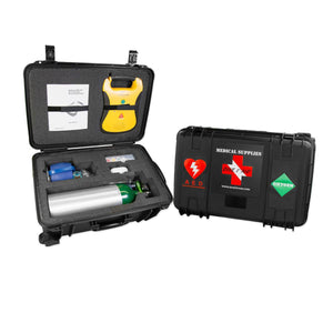 AED and Oxygen Medical Kit